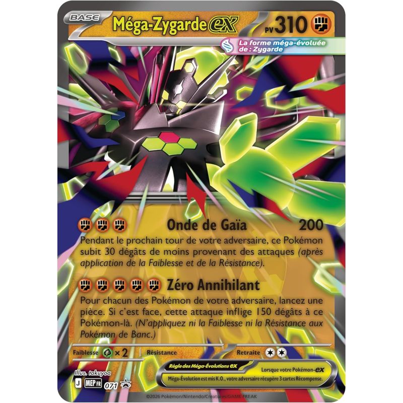 Pokémon : Collection Premium Méga‑Zygarde‑ex (FR)