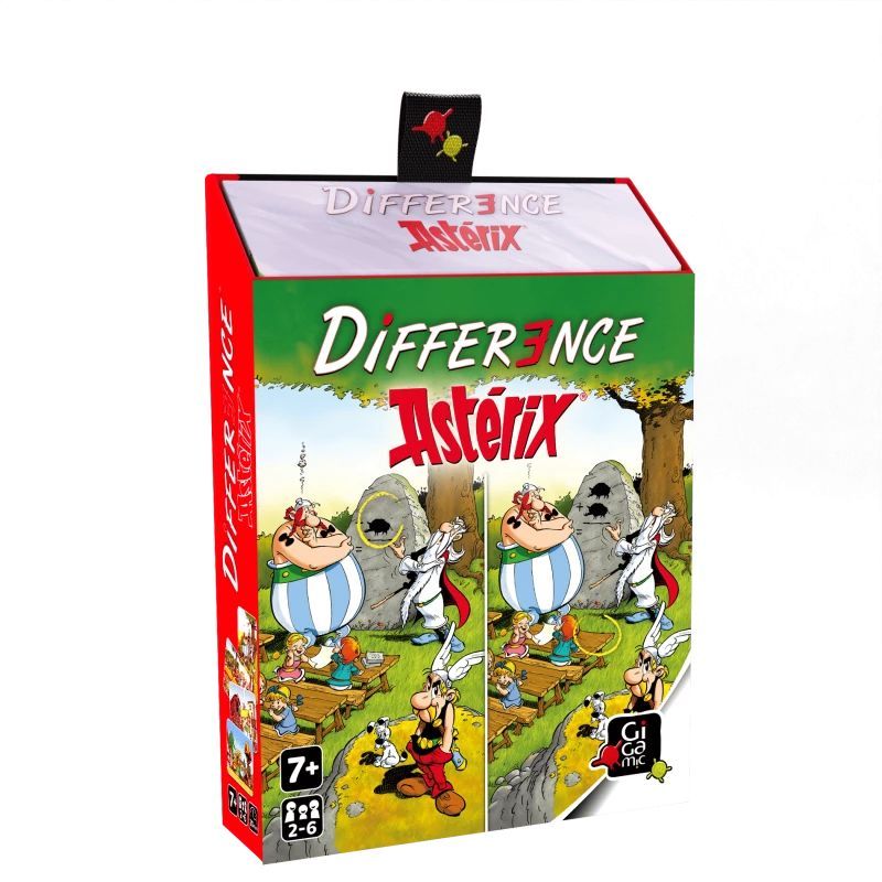 Différence Astérix – Jeu d’observation Gigamic