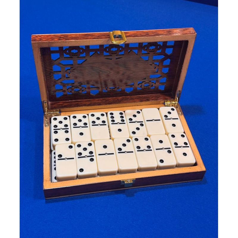 Dominos Double 6 Coffret  - 28 Dominos Classiques | La Maison du Billard