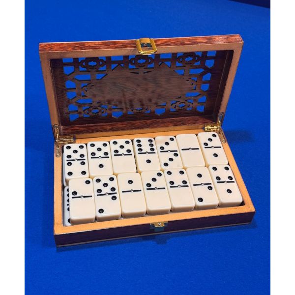 Dominos Double 6 – Coffret – 28 Dominos Classiques-1