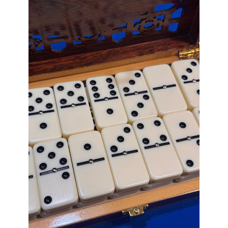 Dominos Double 6 Coffret  - 28 Dominos Classiques | La Maison du Billard