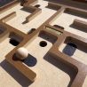 Labyrinthe cooperatif avec difficulté adaptative