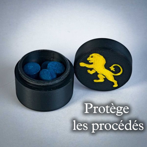 Boîte de protection procédé ou craie ronde-2