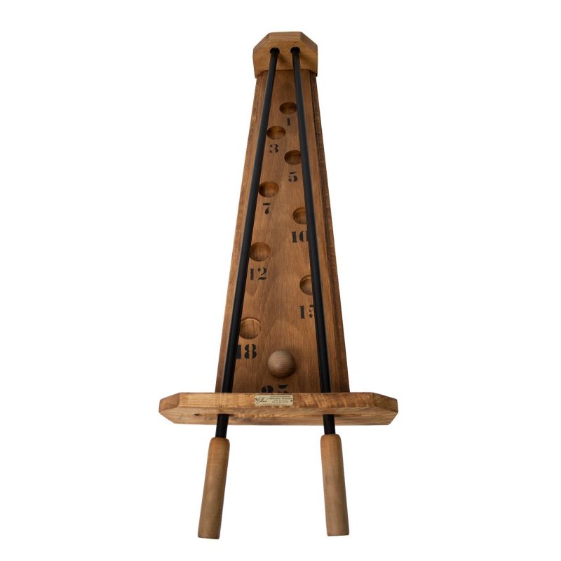 Jeux en bois Roll Up - Jeu en bois d'extérieur géant pour jardin