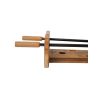 Jeux en bois Roll Up - Jeu en bois d'extérieur géant pour jardin
