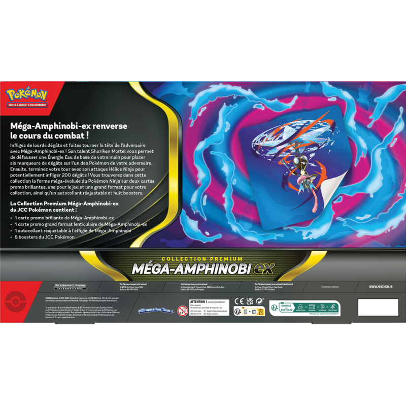 Pokémon – Coffret Premium Méga-Amphinobi-ex – JCC Pokémon (FR)