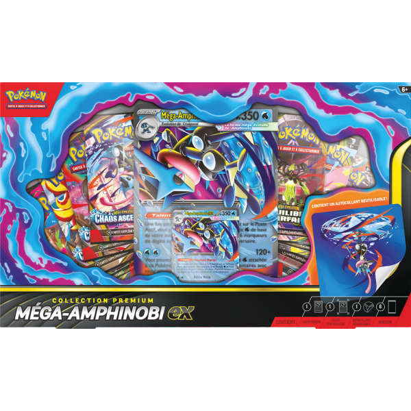 Pokémon – Coffret Premium Méga-Amphinobi-ex – JCC Pokémon (FR)-3