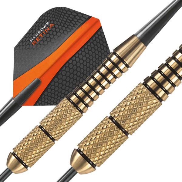 Fléchettes Harrows Matrix GK 22 g – Pointe Acier – Lot de 3-2