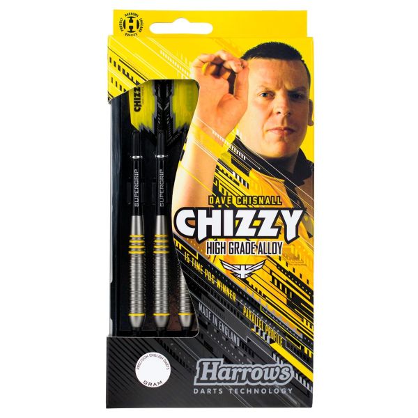 Fléchettes Harrows Chizzy Brass 18 GR – Pointe Nylon – Lot de 3-3