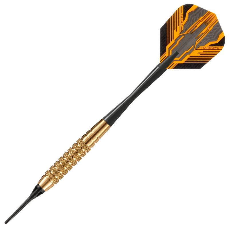 Fléchettes Harrows Club Brass 18 GK Pointe Nylon