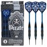 Fléchettes Harrows Pirate Bleu Foncé 16 GK Pointe Nylon