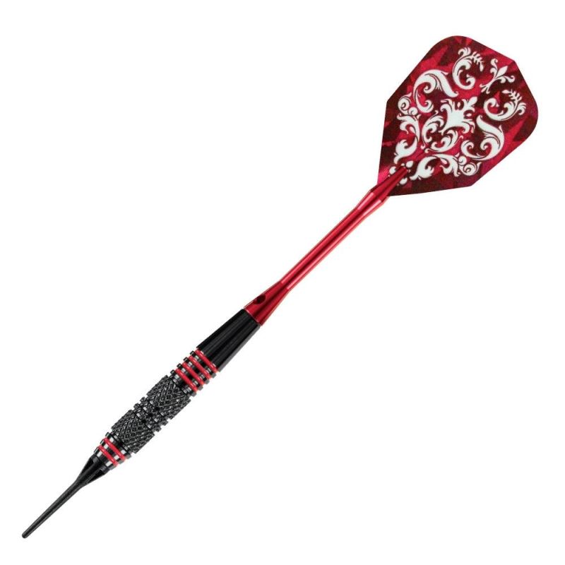 Fléchettes Harrows Pirate Rouge 16 GK Pointe Nylon