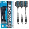 Fléchettes Harrows Black Jack 16 GK Pointe Nylon