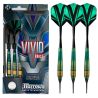 Fléchettes Harrows Vivid Vert 18 GK Pointe Nylon