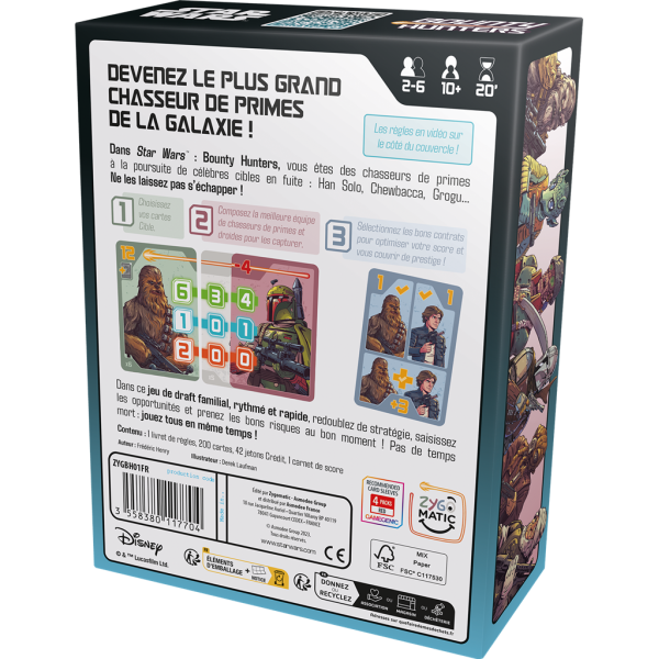 Star Wars : Bounty Hunters – Jeu de cartes stratégique-2