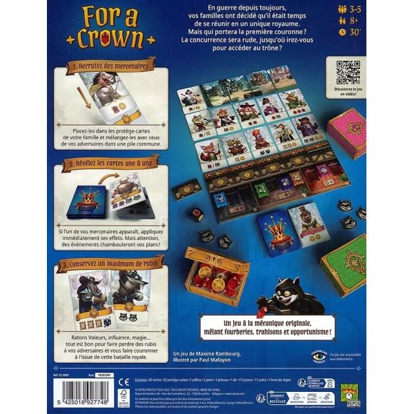 For a Crown – Jeu de stratégie familial-3