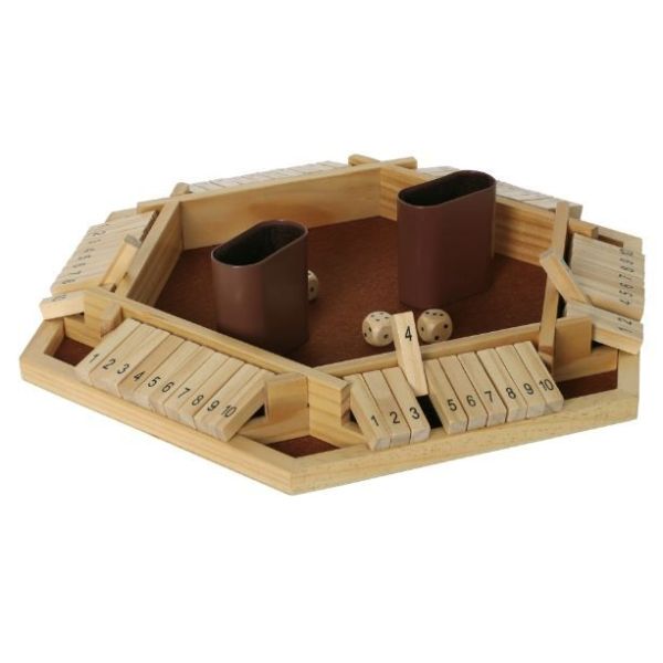 Shut the Box en bois – Version 6 joueurs-2