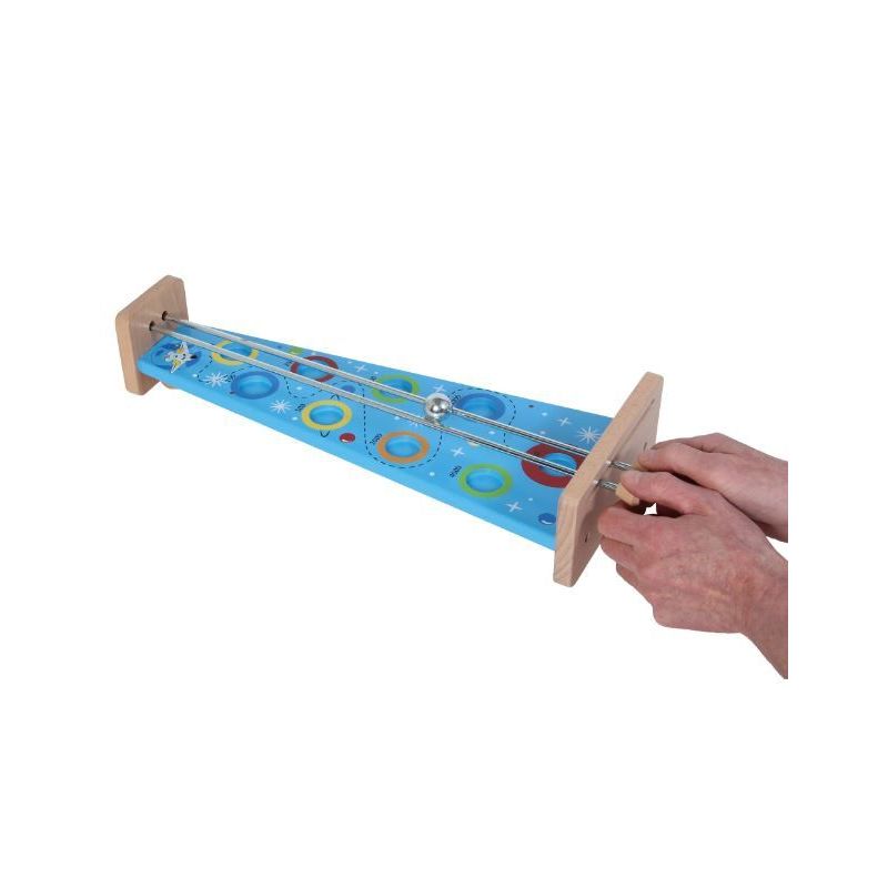 Roule Planète Bowling - Jeu en bois 2 en 1 | Roll-Up & Bowling Spatial
