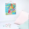 Puzzle carte de France enfant - magnétique en bois