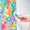 Puzzle carte de France enfant - magnétique en bois