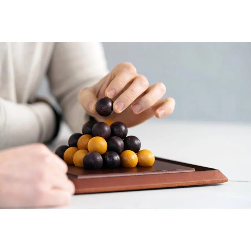 Pylos classic — jeu de stratégie en bois, 2 joueurs