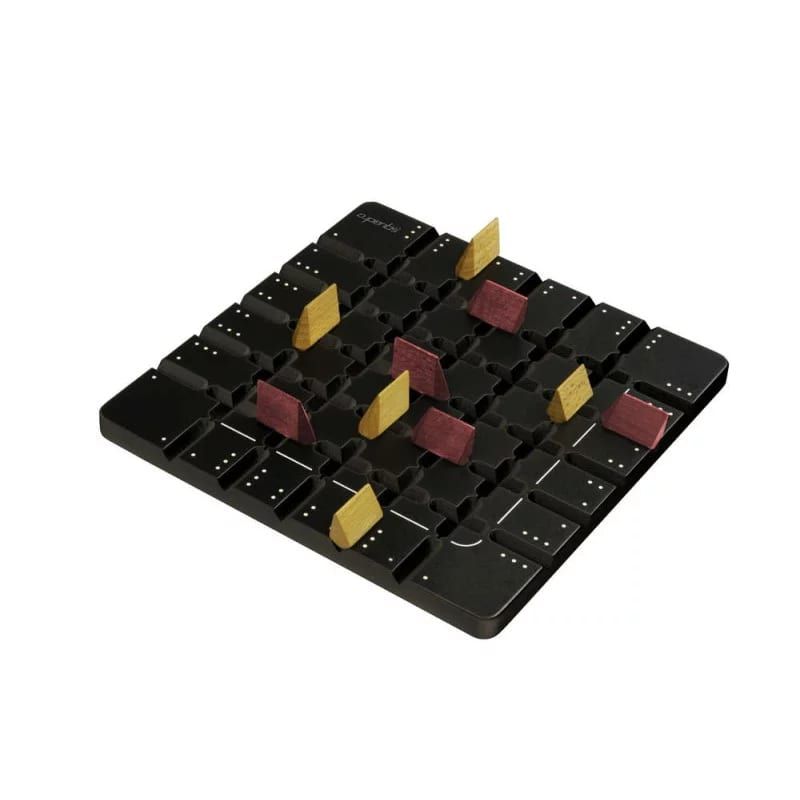 Squadro — jeu de stratégie en bois pour 2 joueurs