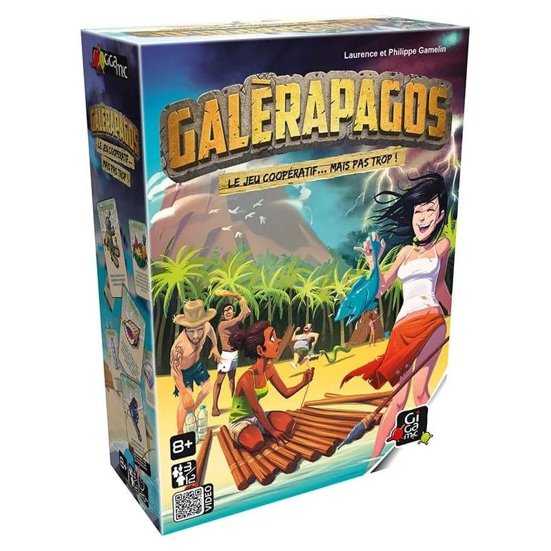 Galèrapagos - jeu de société semi-coopératif Gigamic