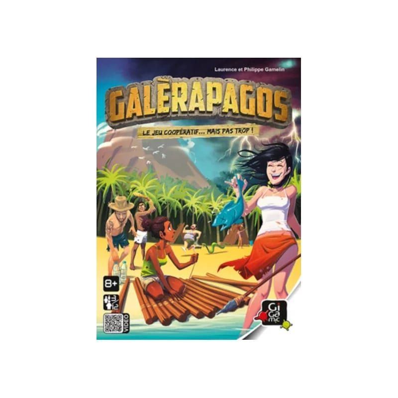 Galèrapagos - jeu de société semi-coopératif Gigamic