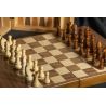 Coffret échecs, dames, backgammon voyage - bois massif