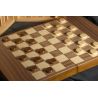 Coffret échecs, dames, backgammon voyage - bois massif