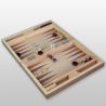 Coffret échecs, dames, backgammon voyage - bois massif