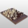 Coffret échecs, dames, backgammon voyage - bois massif
