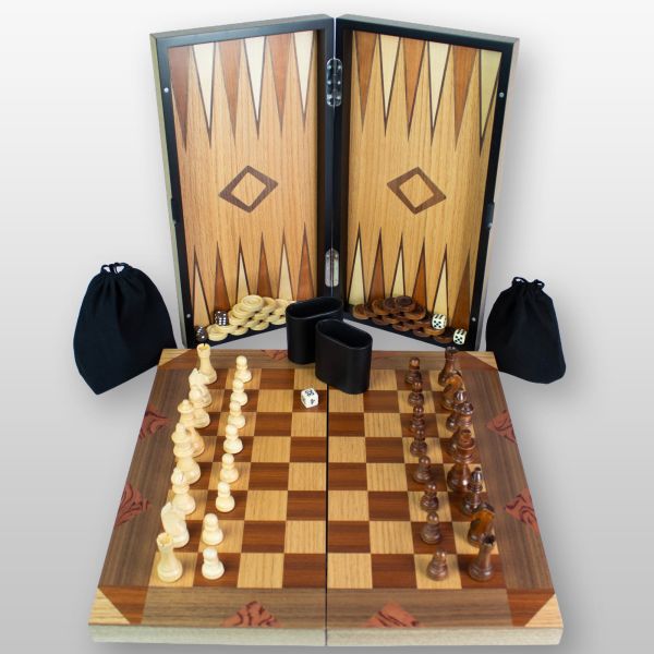 ECHECS DAMES BACKGMMON PREMIUM