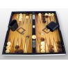 Coffret échecs dames et backgammon en marqueterie