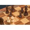 Coffret échecs dames et backgammon en marqueterie