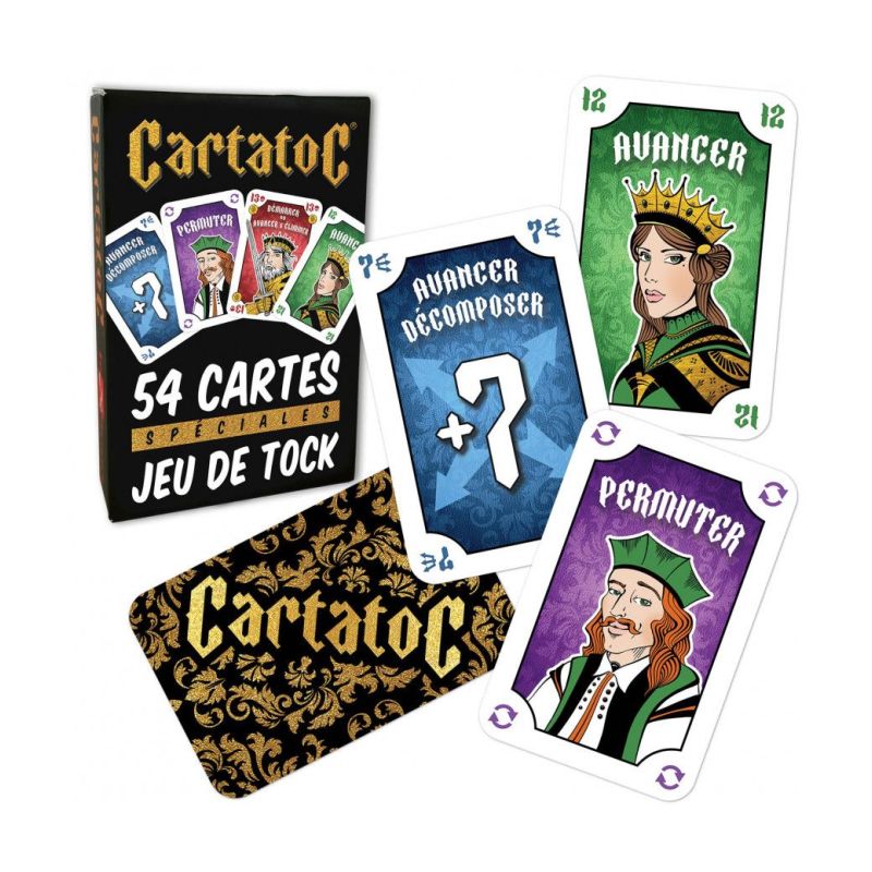 CartatoC – 54 cartes spéciales pour jeu de Tock