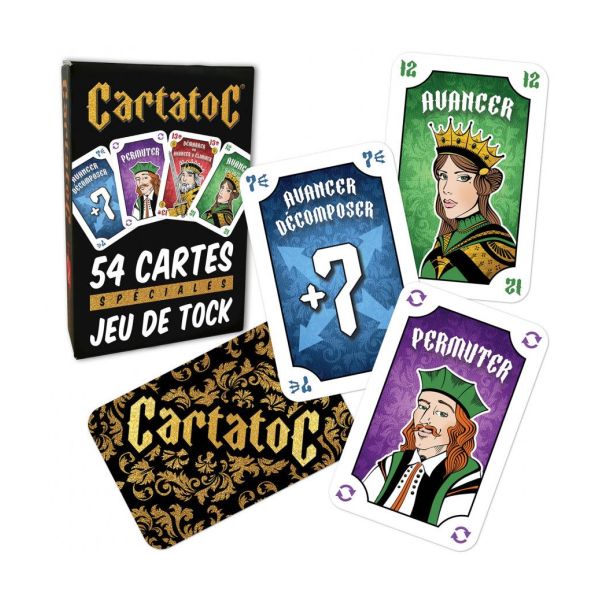 CartatoC – Jeu de 54 cartes spéciales pour le Tock-1