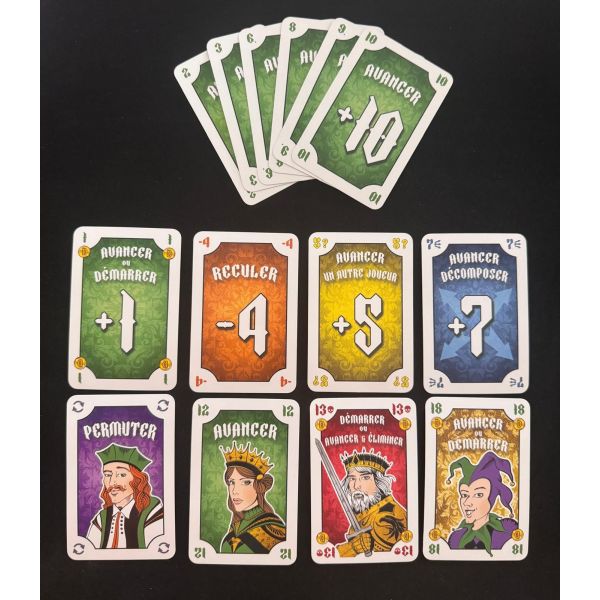CartatoC – Jeu de 54 cartes spéciales pour le Tock-2