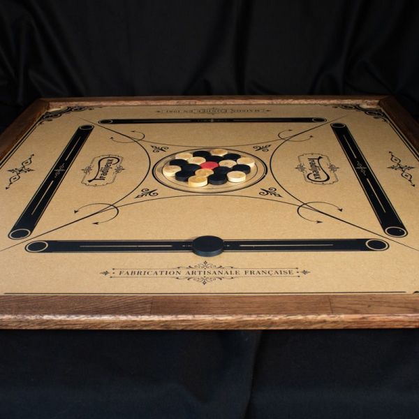 Billard indien cadre en chêne : le billard qui ne prend pas de place-1