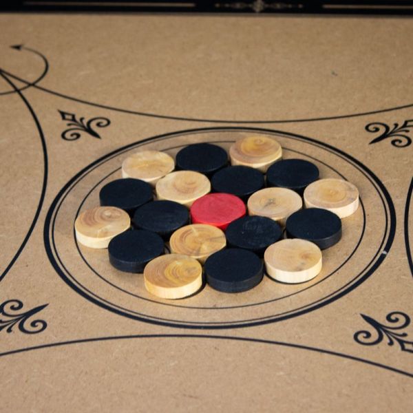 Billard indien cadre en chêne : le billard qui ne prend pas de place-2