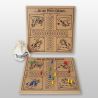Jeu des petits chevaux en bois — fabrication française