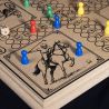 Jeu des petits chevaux en bois — fabrication française