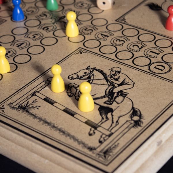 Jeux des petits chevaux serigraphie-4