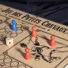Jeu des petits chevaux en bois — fabrication française