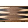 Backgammon en bois avec marqueterie — grand format
