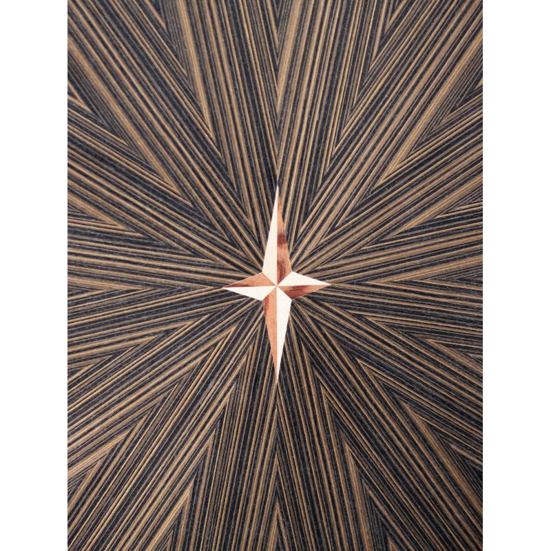 Backgammon en bois avec marqueterie — grand format