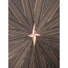 Backgammon en bois avec marqueterie — grand format