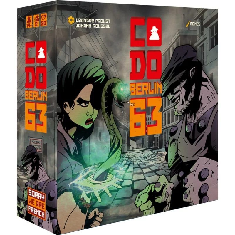 Codo Berlin 63 — jeu de bluff et stratégie 2 joueurs