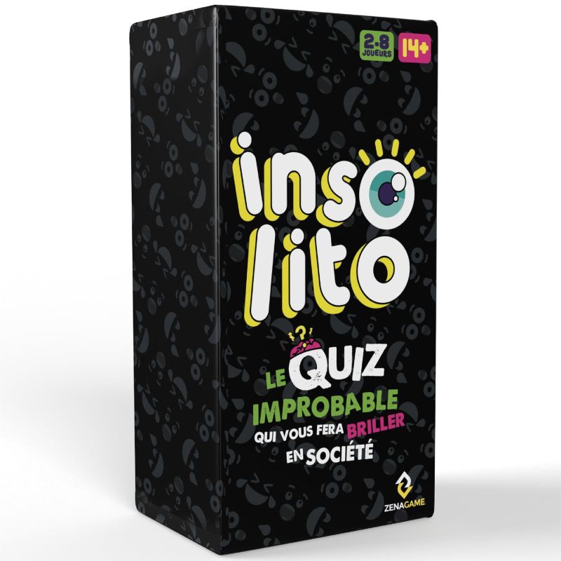 Insolito – jeu de quiz par équipes, 2 à 8 joueurs