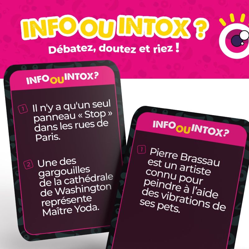 Insolito – jeu de quiz par équipes, 2 à 8 joueurs